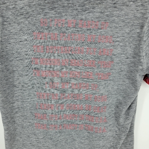 NWT Party in the USA Lyric Culture T-shirt Size L - Picture 10 of 11